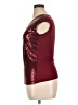 The Limited 100% Polyester Burgundy Sleeveless Top Size M - photo 5