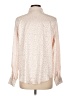 Unbranded 100% Polyester Animal Print Pink Long Sleeve Blouse Size L - photo 2