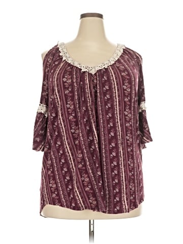 SJS 3/4 Sleeve Blouse (view 1)