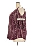 SJS Burgundy 3/4 Sleeve Blouse Size 3X - photo 5