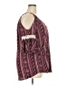 SJS Burgundy 3/4 Sleeve Blouse Size 3X - photo 4