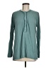 Evy's Tree Teal Long Sleeve Henley Size M - photo 1