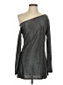A.gain Metallic Silver Cocktail Dress Size S - photo 1