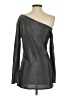 A.gain Metallic Silver Cocktail Dress Size S - photo 2