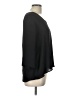 Everly 100% Polyester Black 3/4 Sleeve Blouse Size L - photo 4