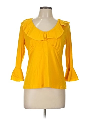 Oscar by Oscar De La Renta 3/4 Sleeve Blouse (view 1)