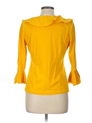 Oscar by Oscar De La Renta 3/4 Sleeve Blouse (view 2)
