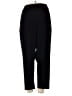Catherines Solid Black Casual Pants Size 3X (petite) - photo 1