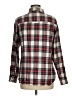 Evy's Tree 100% Cotton Plaid Burgundy Long Sleeve Button-Down Shirt Size M - photo 2