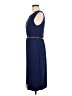 Connected Apparel Solid Blue Cocktail Dress Size 8 - photo 5