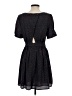 BCBGeneration 100% Polyester Stars Black Casual Dress Size 4 - photo 2