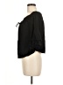 Forever 21 100% Viscose Black 3/4 Sleeve Blouse Size M - photo 5