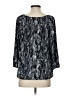 MICHAEL Michael Kors Gray 3/4 Sleeve Blouse Size S - photo 2