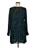 Olivaceous 100% Polyester Chevron-herringbone Teal Casual Dress Size S - photo 1