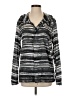 Lululemon Athletica 100% Nylon Stripes Gray Jacket Size S - photo 1