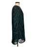 Olivaceous 100% Polyester Chevron-herringbone Teal Casual Dress Size S - photo 4