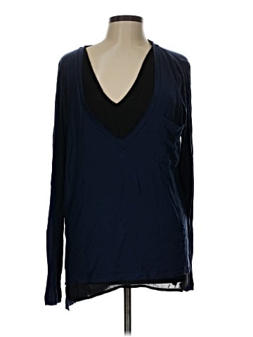 Bordeaux Long Sleeve Blouse (view 1)