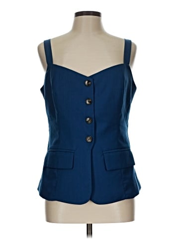 Aqua Sleeveless Blouse (view 1)