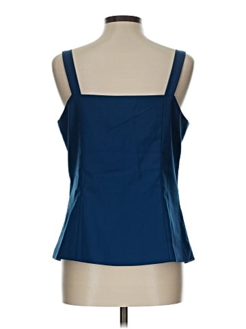 Aqua Sleeveless Blouse (view 2)