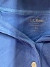 L.L.Bean Blue Short Sleeve Polo Size XL - photo 6