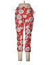 Jaase Paisley Red Casual Pants Size XL - photo 2