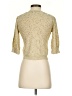Zara Tan 3/4 Sleeve Button-Down Shirt Size S - photo 2