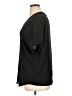 Lush 100% Polyester Black Short Sleeve Top Size XL - photo 5