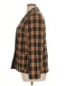 White Stag Plaid Brown Wool Blazer Size 14 - photo 5