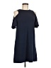 Milly Solid Blue Casual Dress Size P (petite) - photo 1