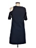 Milly Solid Blue Casual Dress Size P (petite) - photo 2