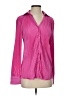 Unbranded 100% Polyester Pink Long Sleeve Blouse Size S - photo 1