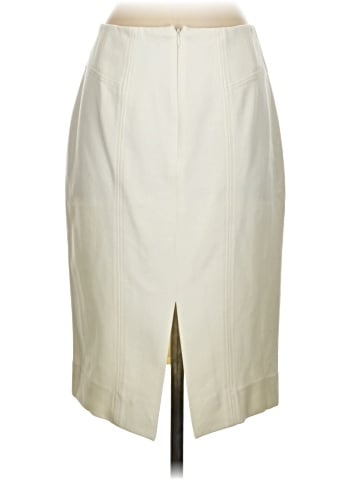 White House Black Market Faux Leather Skirt (view 2)