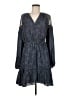 Current Air 100% Polyester Gray Casual Dress Size M - photo 1