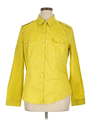 7th Avenue Design Studio New York & Company Long Sleeve Button-Down Shirt (view 1)