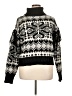Elie Graphic Black Pullover Sweater Size XL - photo 1