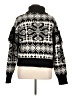 Elie Graphic Black Pullover Sweater Size XL - photo 2