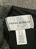 Donna Morgan Solid Black Cocktail Dress Size 6 - photo 6