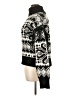 Elie Graphic Black Pullover Sweater Size XL - photo 5