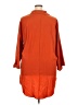 Unbranded 100% Polyester Orange 3/4 Sleeve Blouse Size 5X - photo 2