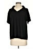 White Birch Black Short Sleeve Turtleneck Size S - photo 1