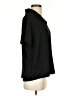 White Birch Black Short Sleeve Turtleneck Size S - photo 4