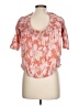 Torrid Orange Short Sleeve Blouse Size Lg Plus (0) - photo 2