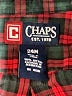 Chaps Plaid Red Long Sleeve Button-Down Shirt 18-24 MO / 24 MO - photo 3