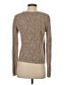 American Rag Cie 100% Cotton Metallic Brown Pullover Sweater Size XS - photo 2