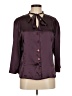 Ellen Ashley 100% Polyester Burgundy 3/4 Sleeve Blouse Size L (estimated) - photo 1