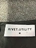 RIVET.UTILITY 100% Polyester Solid Black Jumpsuit Size M - photo 4