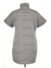 Unbranded Houndstooth Gray Casual Dress Size XL - photo 2