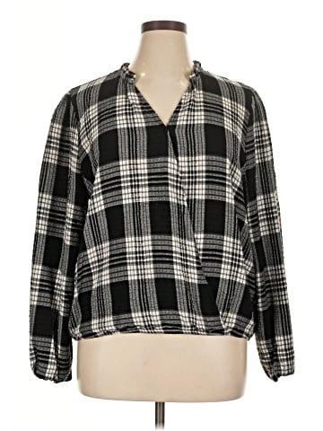 Eyeshadow Long Sleeve Blouse (view 1)