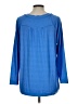 T by Talbots Blue Pullover Sweater Size 12 - photo 2
