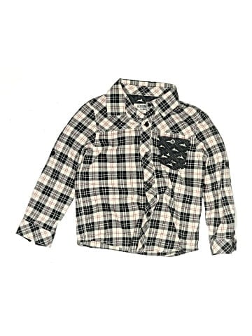 Genuine Kids from Oshkosh Long Sleeve Button-Down Shirt (view 1)